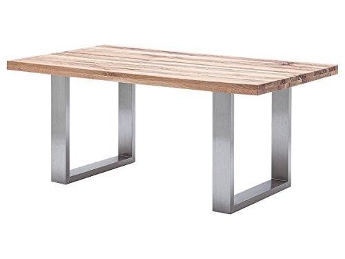 Design holztisch esstisch "nolan" 120x80 weià holzfüÃe retro ...